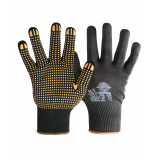 Перчатки "НейпДот-Ч" (нейлон, ПВХ-точка, цвет черный)