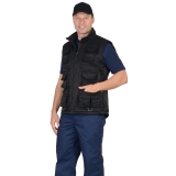 Жилет "Захват" утепл. Кроун230, черн.