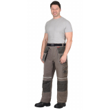 Брюки "Токио" песок с хаки (тк. Канвас)